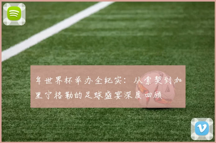年世界杯举办全纪实:从索契到加里宁格勒的足球盛宴深度回顾