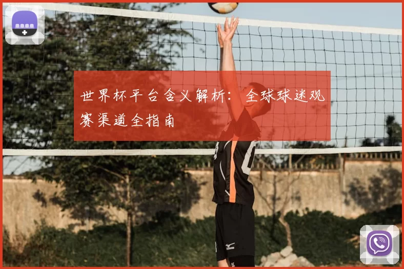世界杯平台含义解析:全球球迷观赛渠道全指南